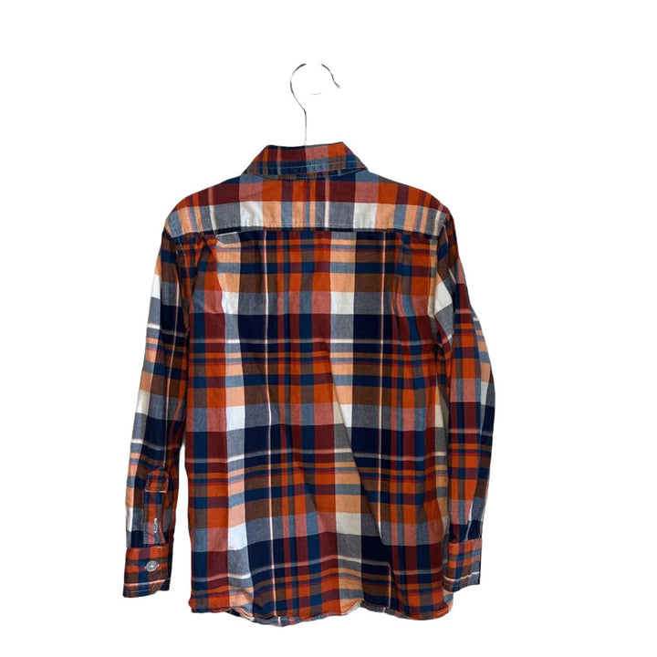 LS Plaid Button-Down Shirt