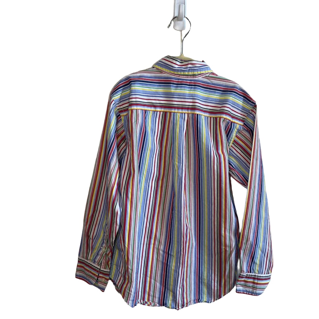 LS Striped Button Down Shirt