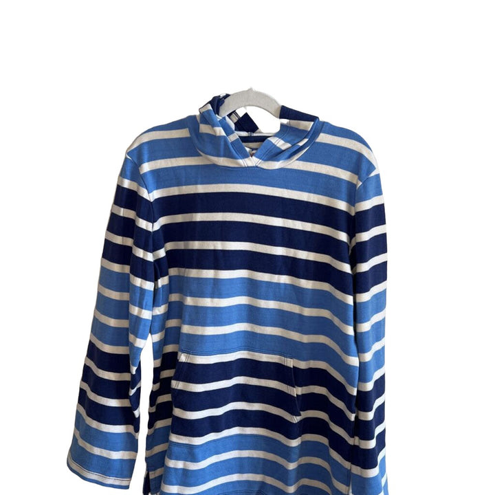 LS Hooded Shirt / Striped