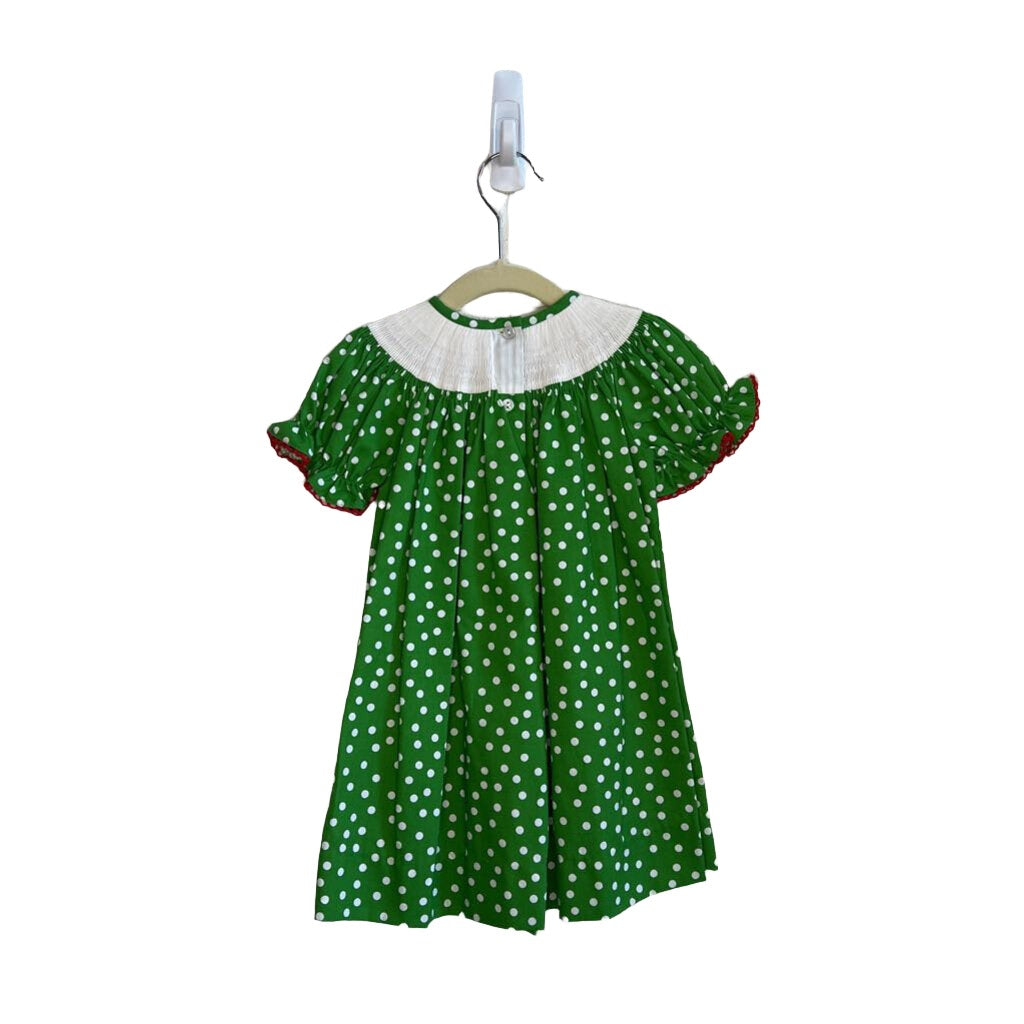 Elf on the Shelf Smock Dress