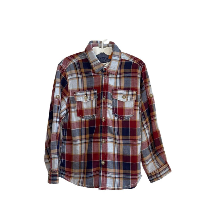 Collared Button-Up Shirt