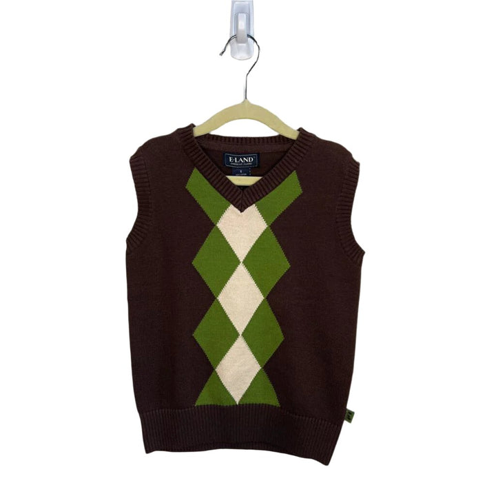 Sweater Vest / Diamond Print