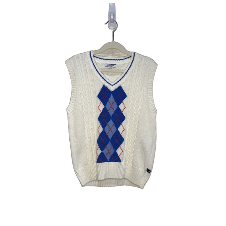 Sweater Vest / Diamond Print