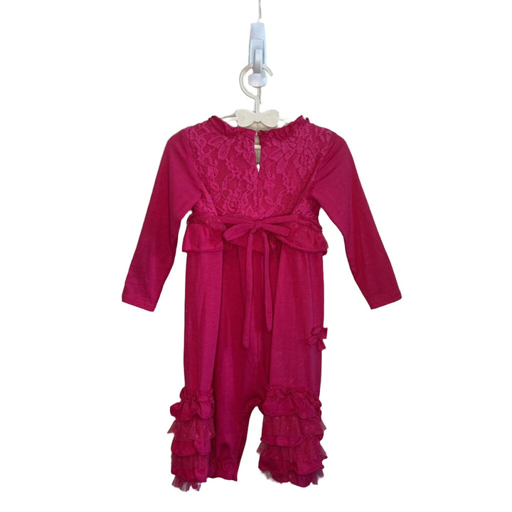 Lace & Ruffle Romper
