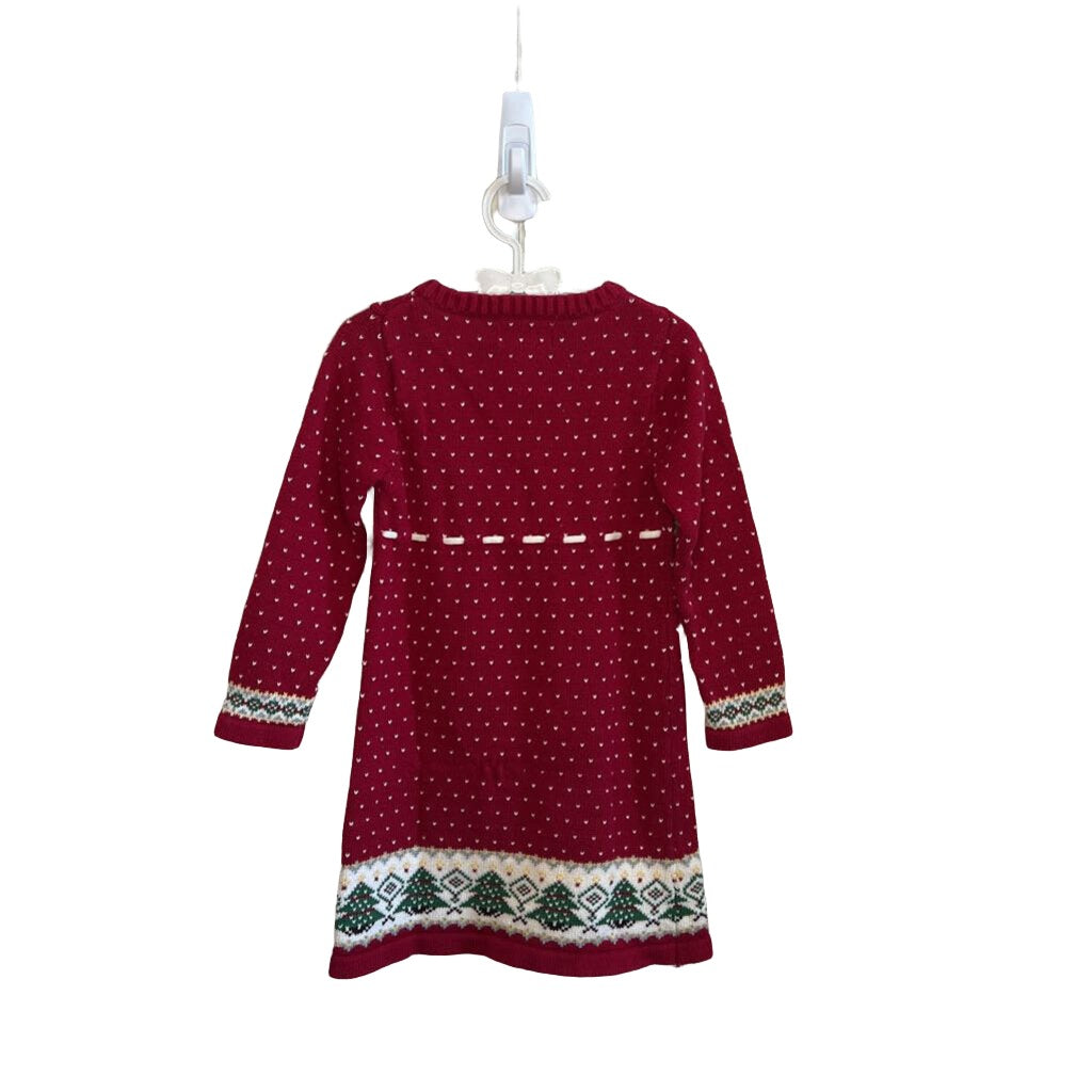 Christmas Tree Sweater Dress