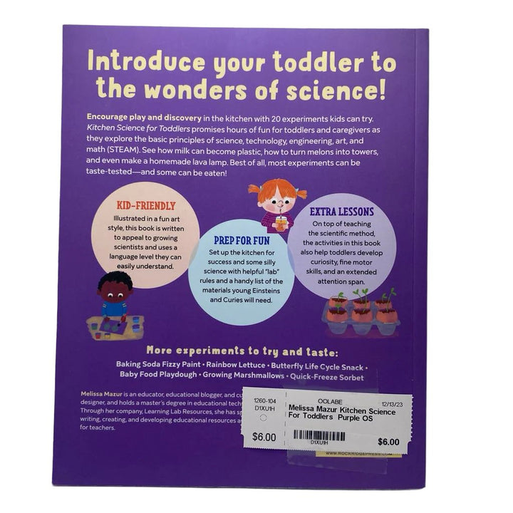 Kitchen Science For Toddlers