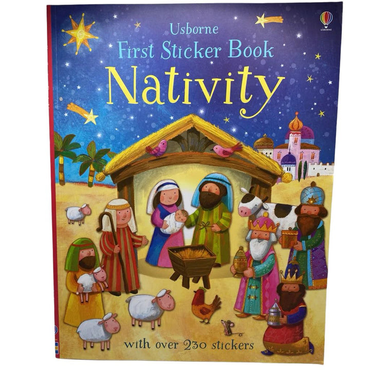 First Sticker Book Nativity