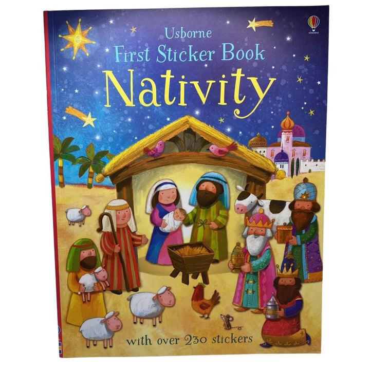 First Sticker Book Nativity