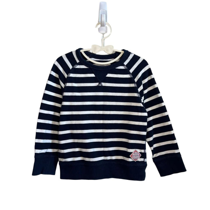 LS Striped Sweater Shirt