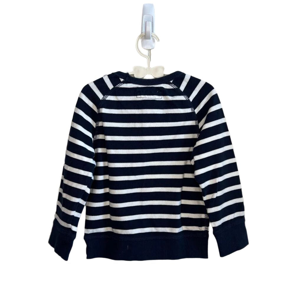 LS Striped Sweater Shirt