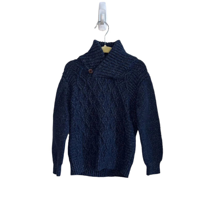 LS Large Collar Sweater Shirt