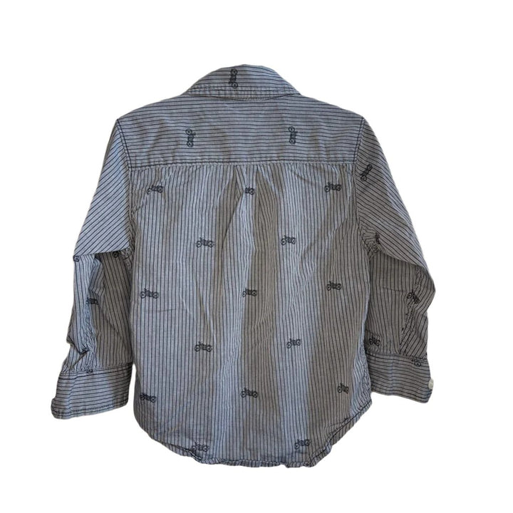 Collared Button-Up Shirt