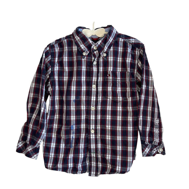 Collared Button-Up Shirt