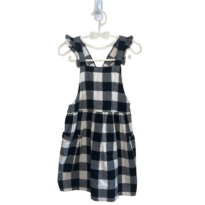 Plaid Pullover Dress