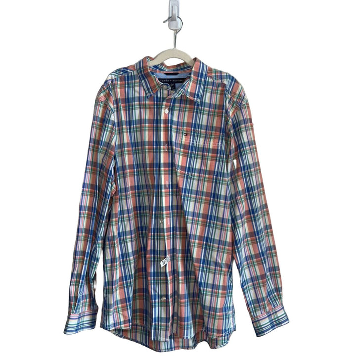 Collared Button-Up Shirt