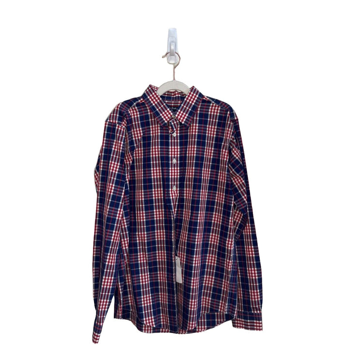 Collared Button-Up Shirt