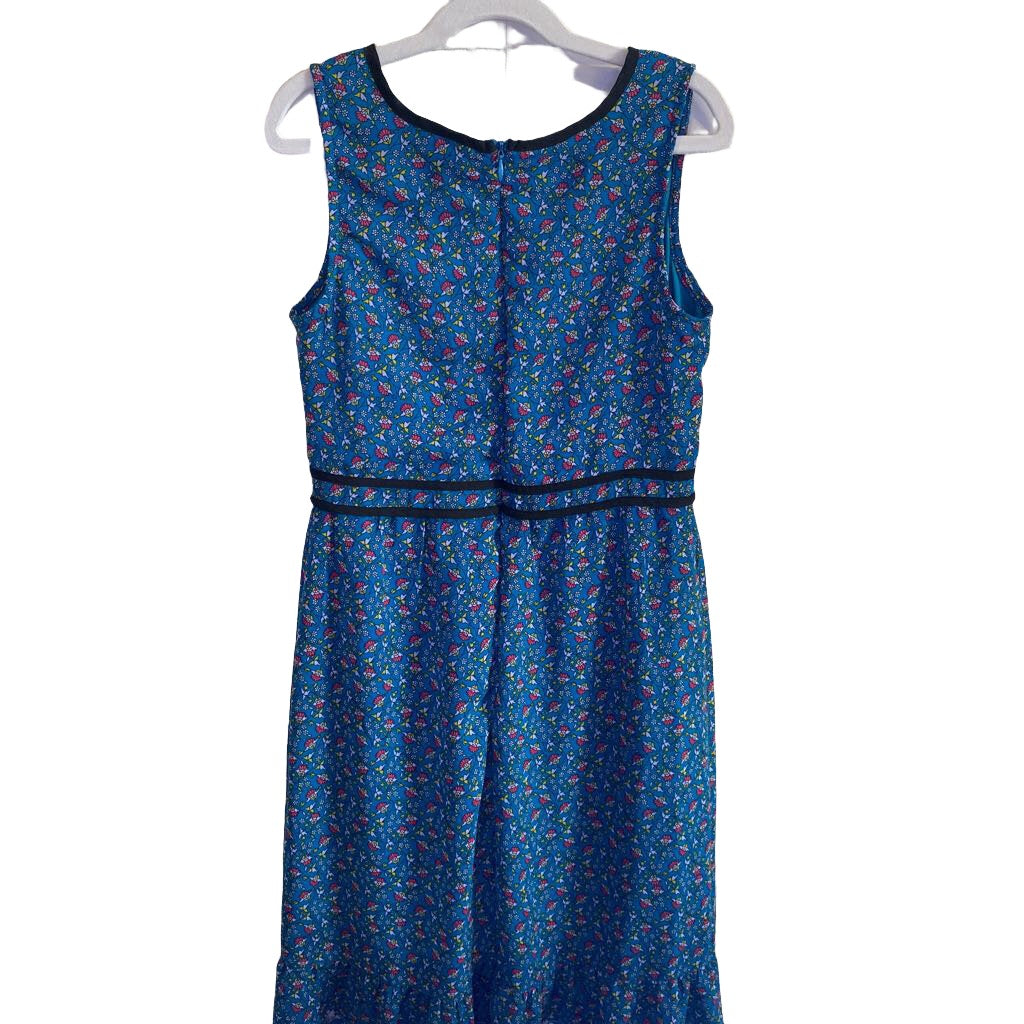 Sleeveless Floral Dress