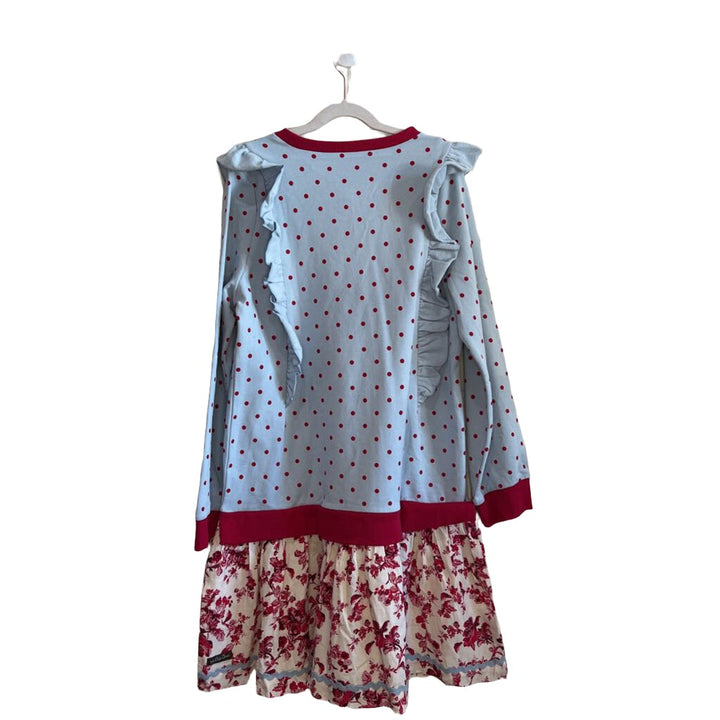 Polka Dot & Floral Dress