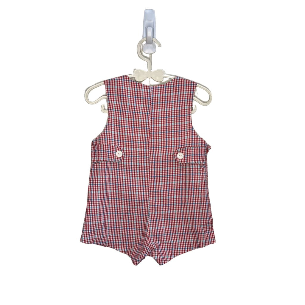 Red Ping Pong Romper