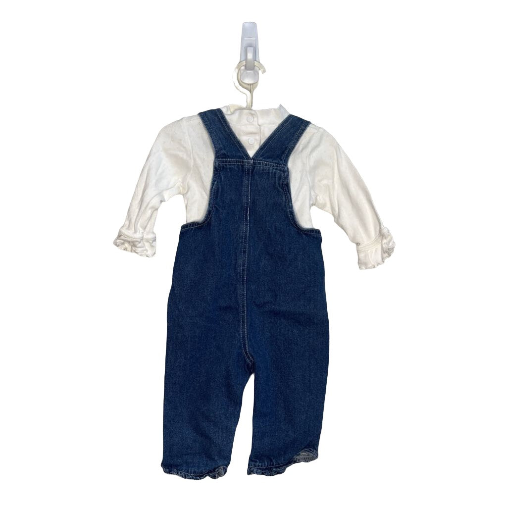 LS Berry Shirt & Overall Set