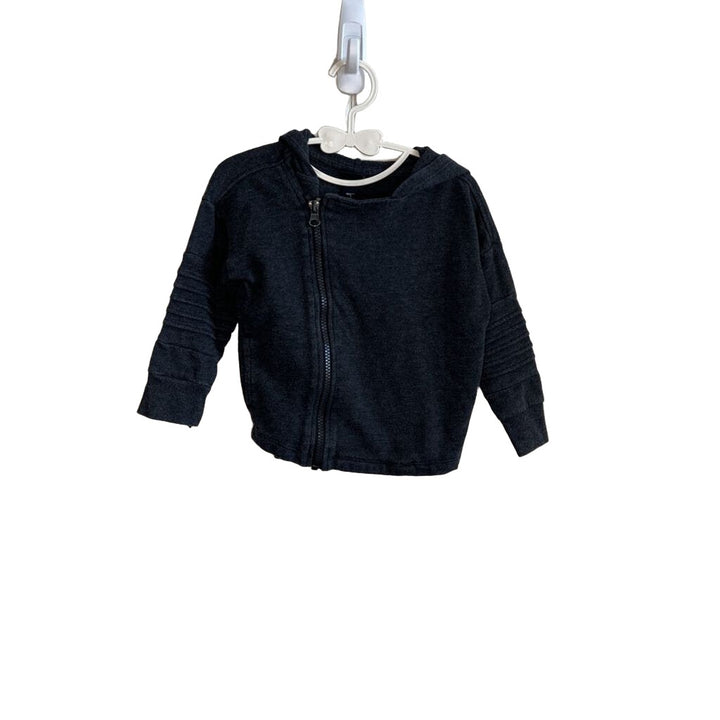 Side Zip Hooded Jacket