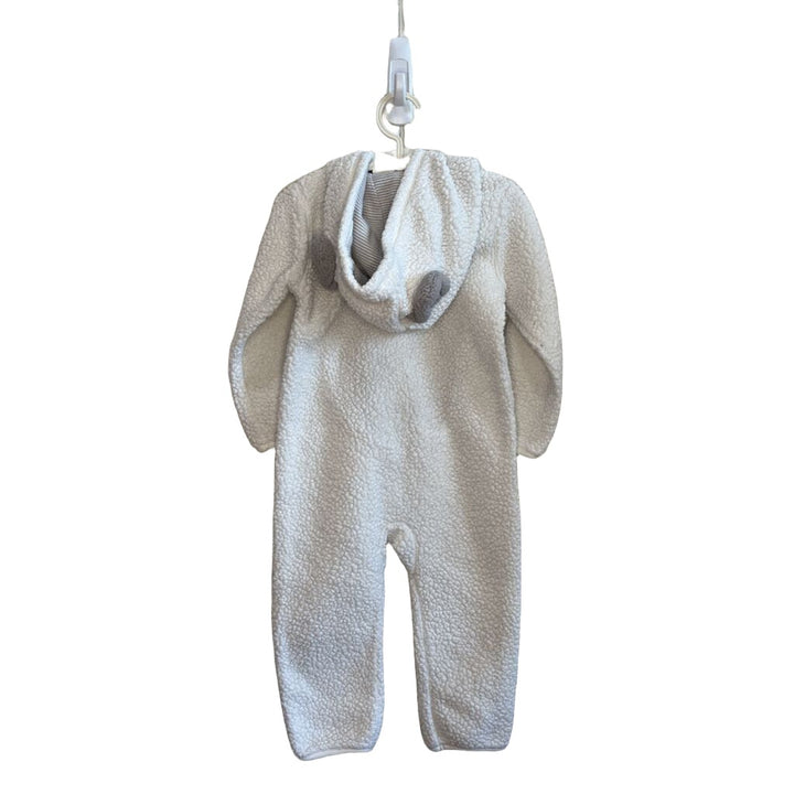 Hooded Fleece Footed Onesie
