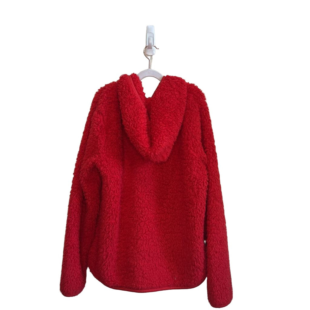 Hooded Zip Up Fleece Jacket