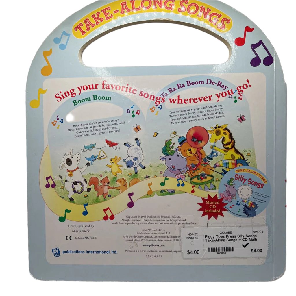 Silly Songs Take-Along Songs + CD