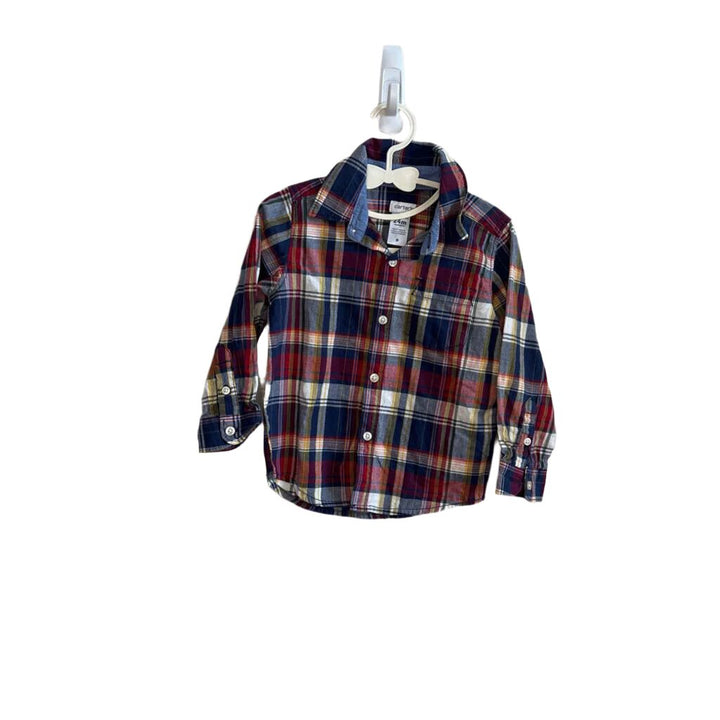LS Button Up / Plaid