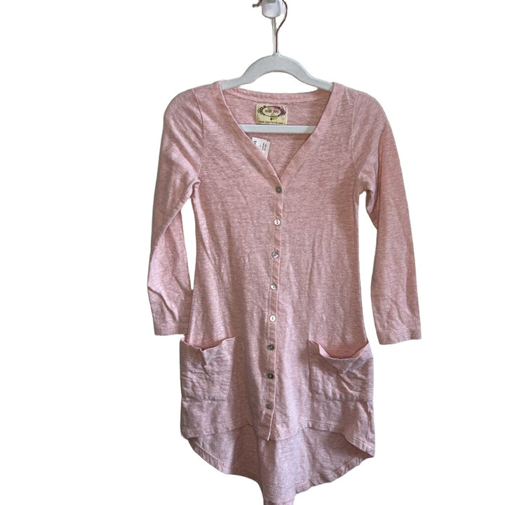 LS Button Up Dress